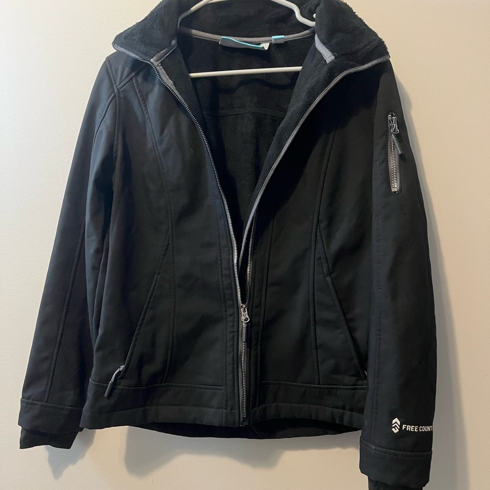 Free Country Kids‎ Black Puffer Jacket